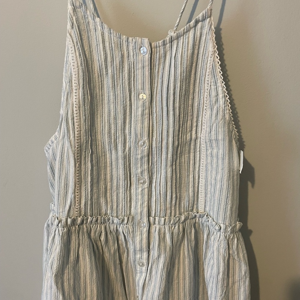 Free People Desert Days Stripe Mini Dress size S New - Picture 9 of 11